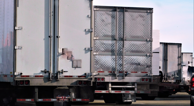 Semi Truck Trailer Door Repair: Straightening Door Header & Replacing Swing Doors
